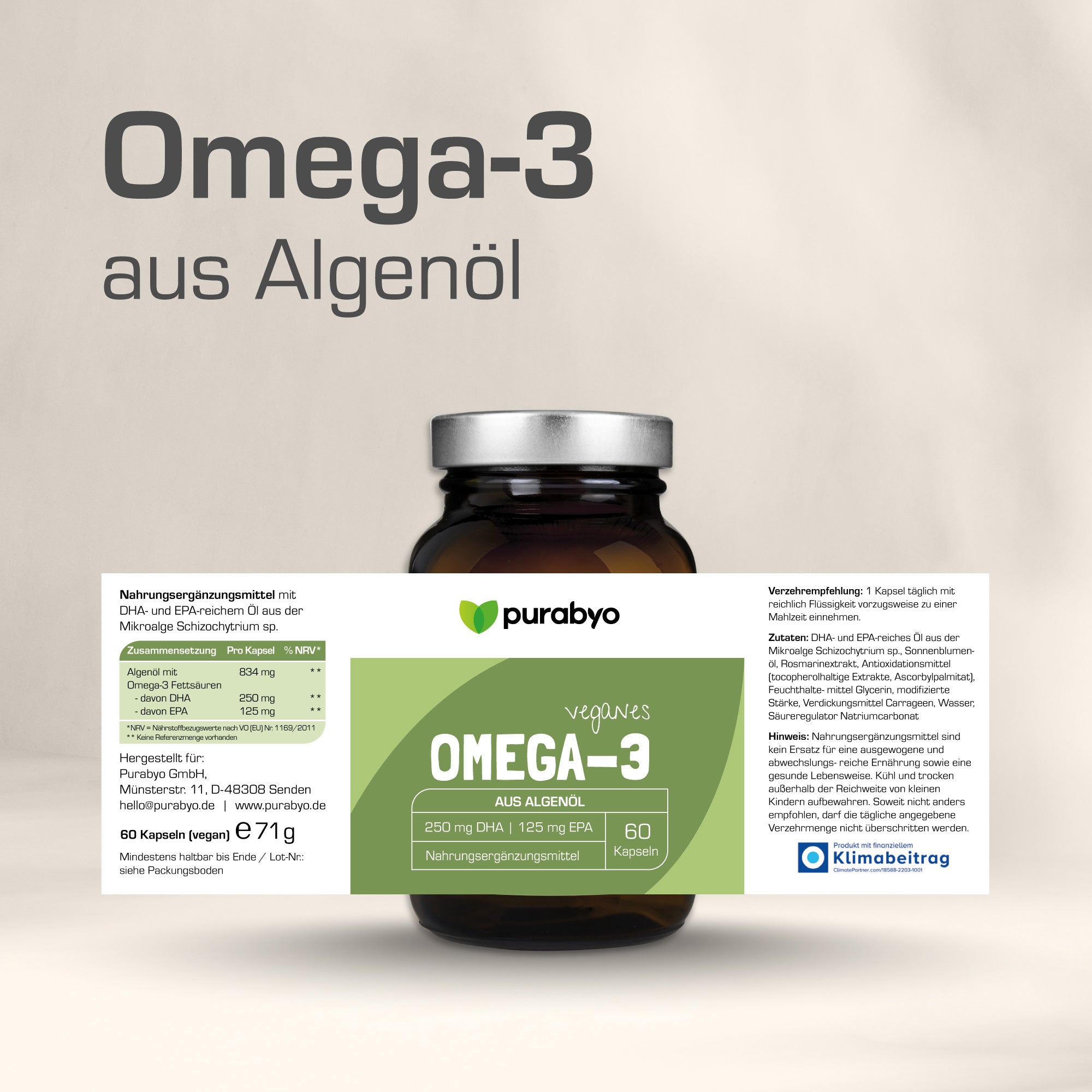 OMEGA-3 ALGENÖL