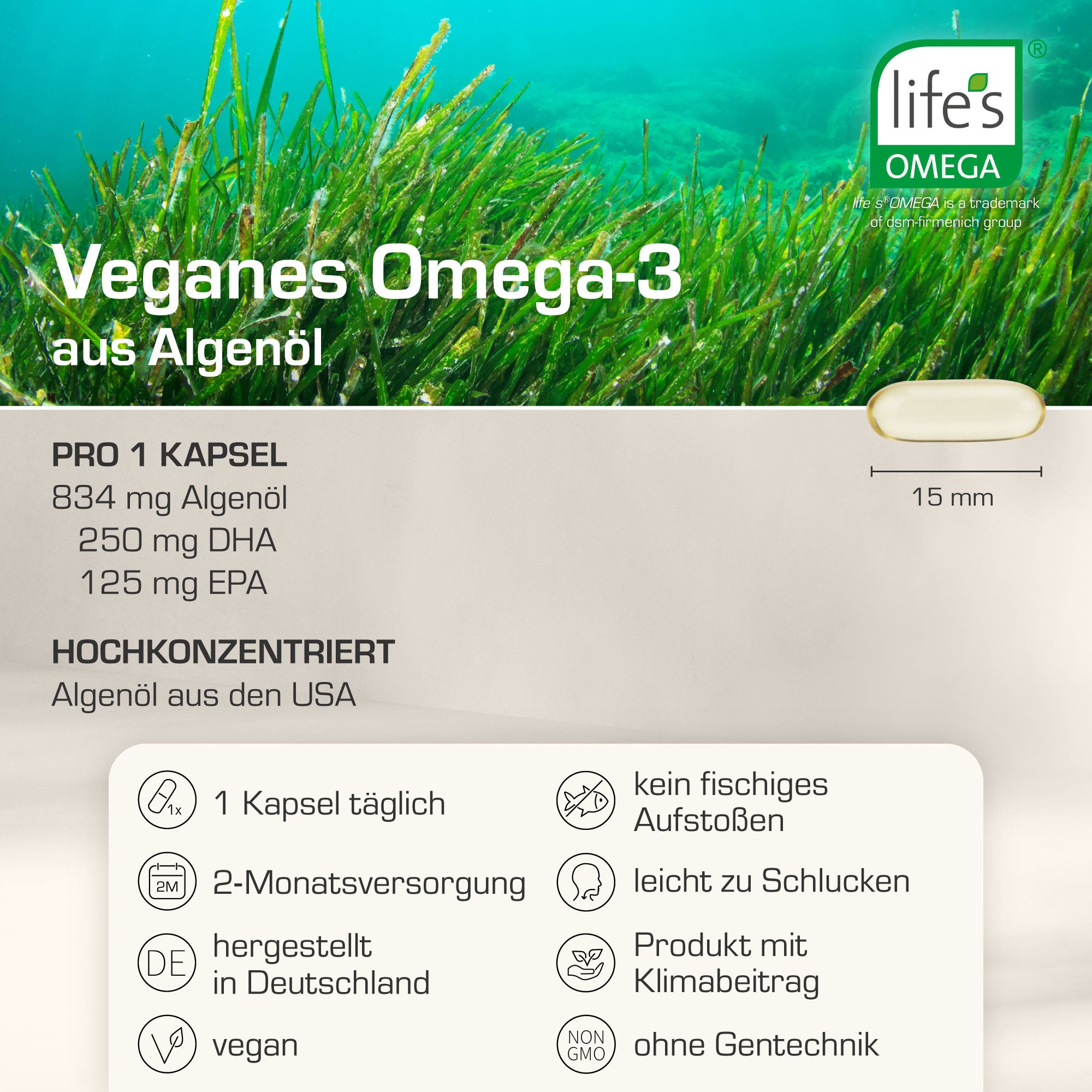 OMEGA-3 ALGENÖL