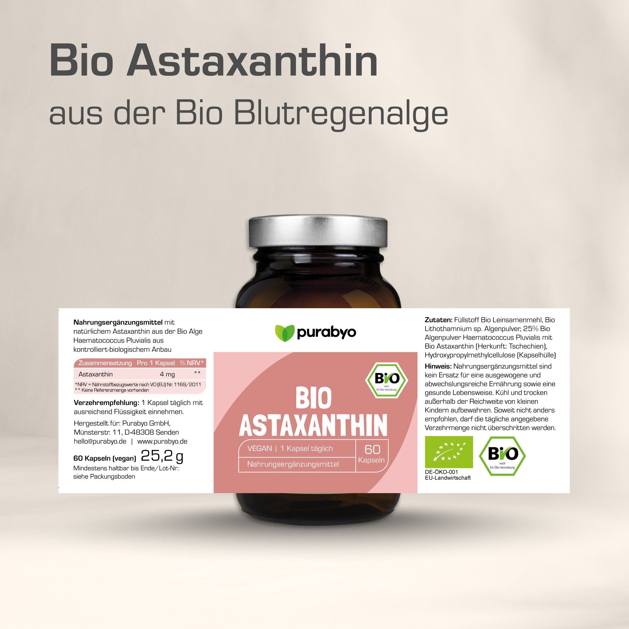 BIO ASTAXANTHIN KAPSELN