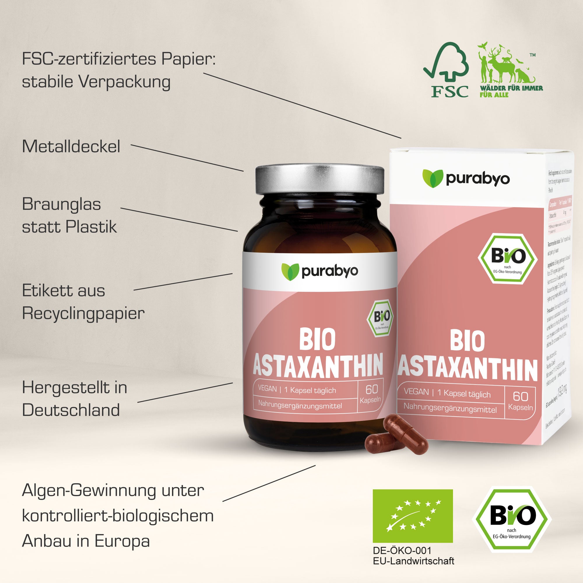 BIO ASTAXANTHIN KAPSELN