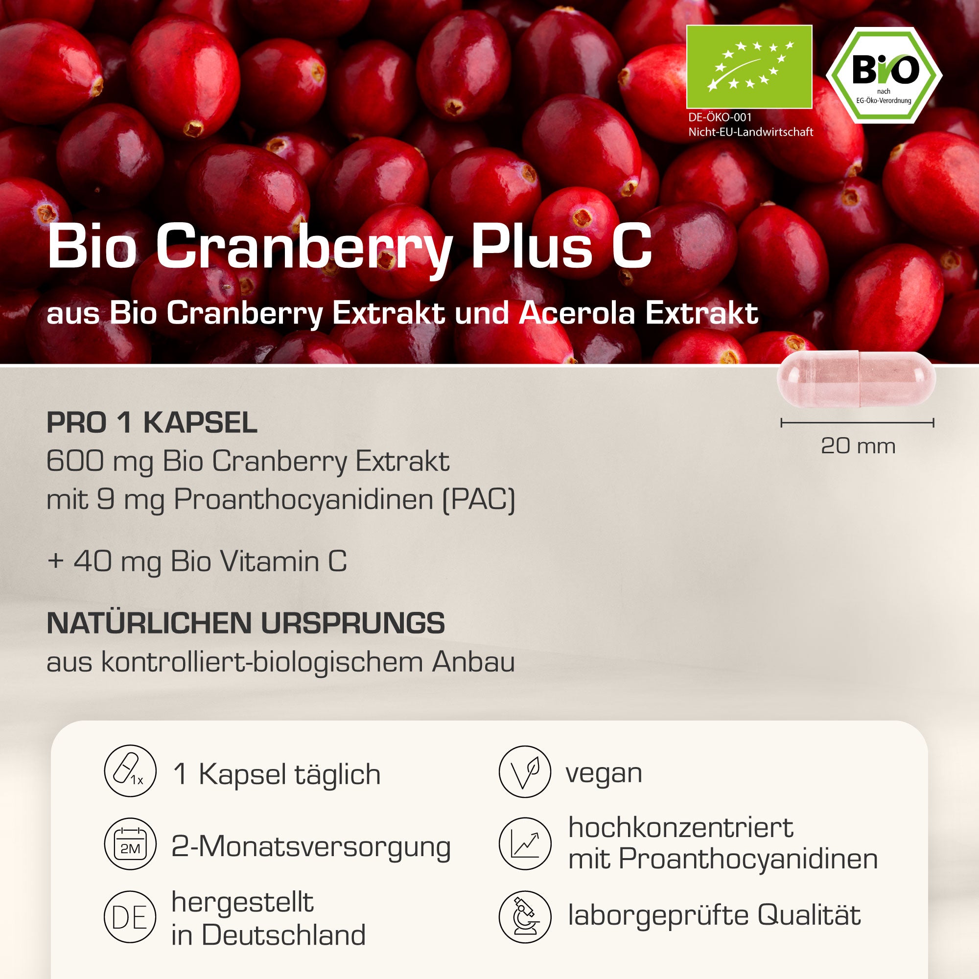 Bio Cranberry Plus C