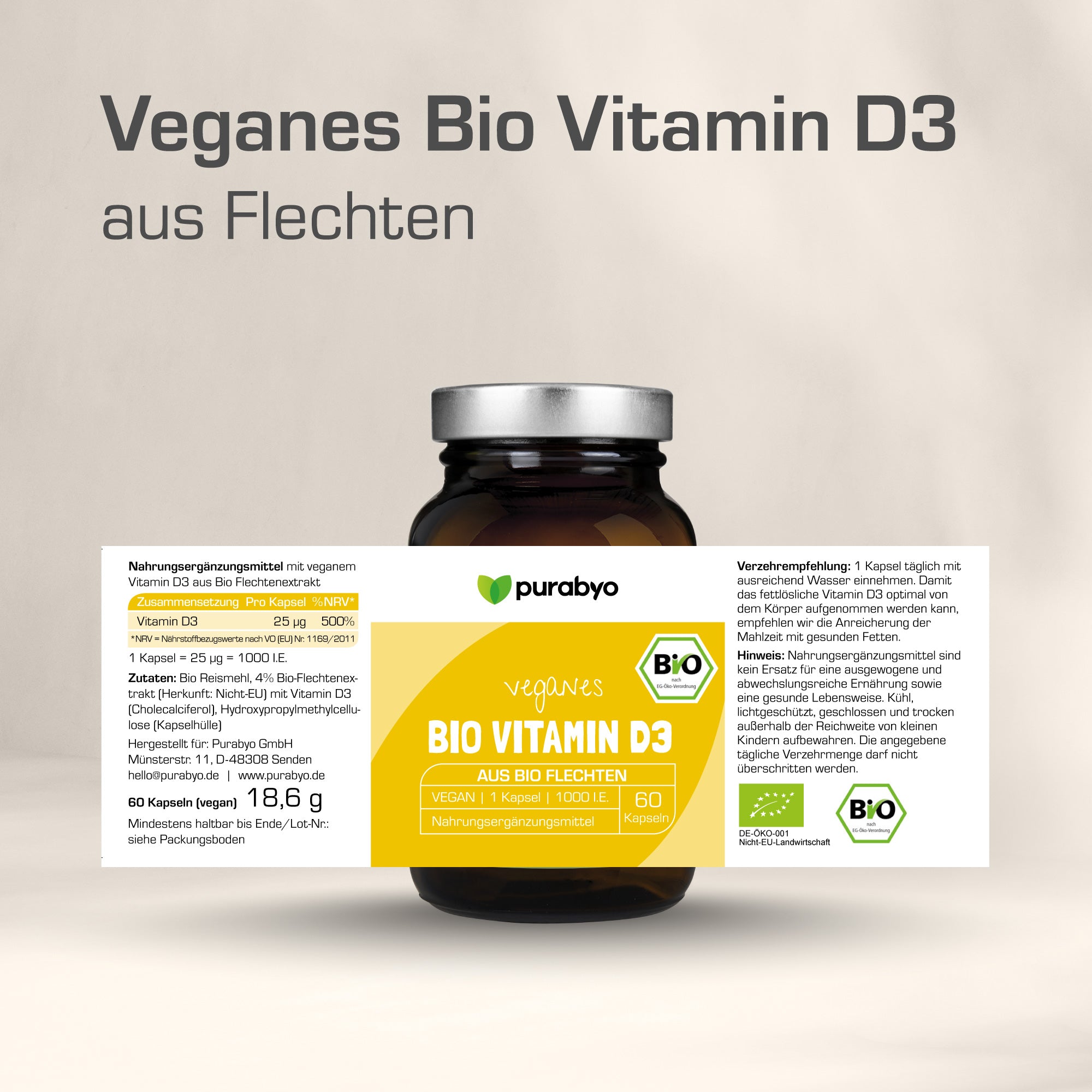 BIO VITAMIN D3 KAPSELN