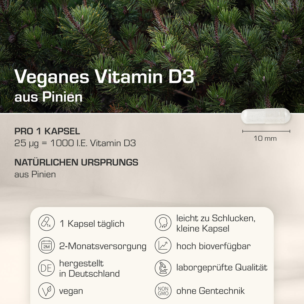 Vitamin D3 Kapseln