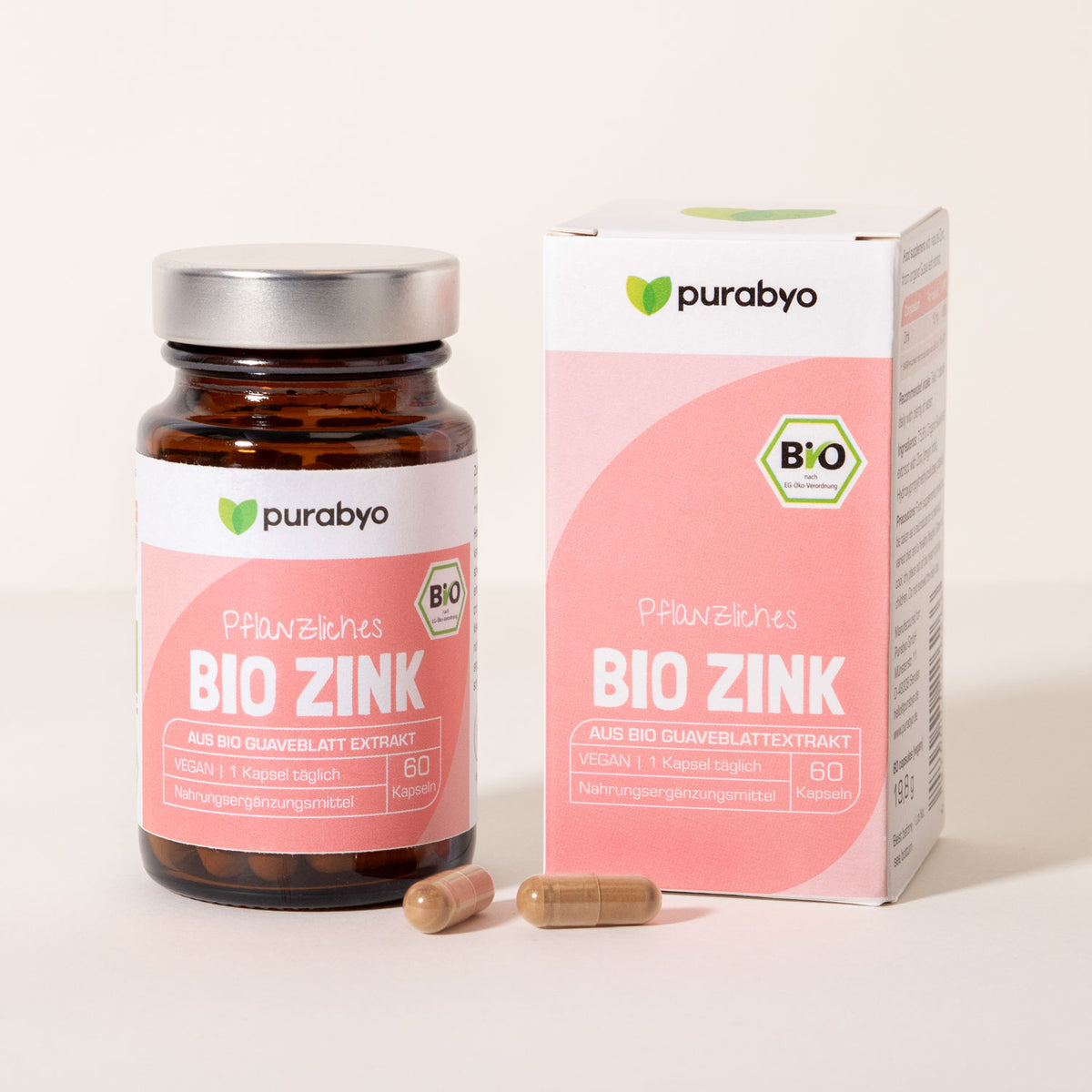 Pflanzliches Bio Zink