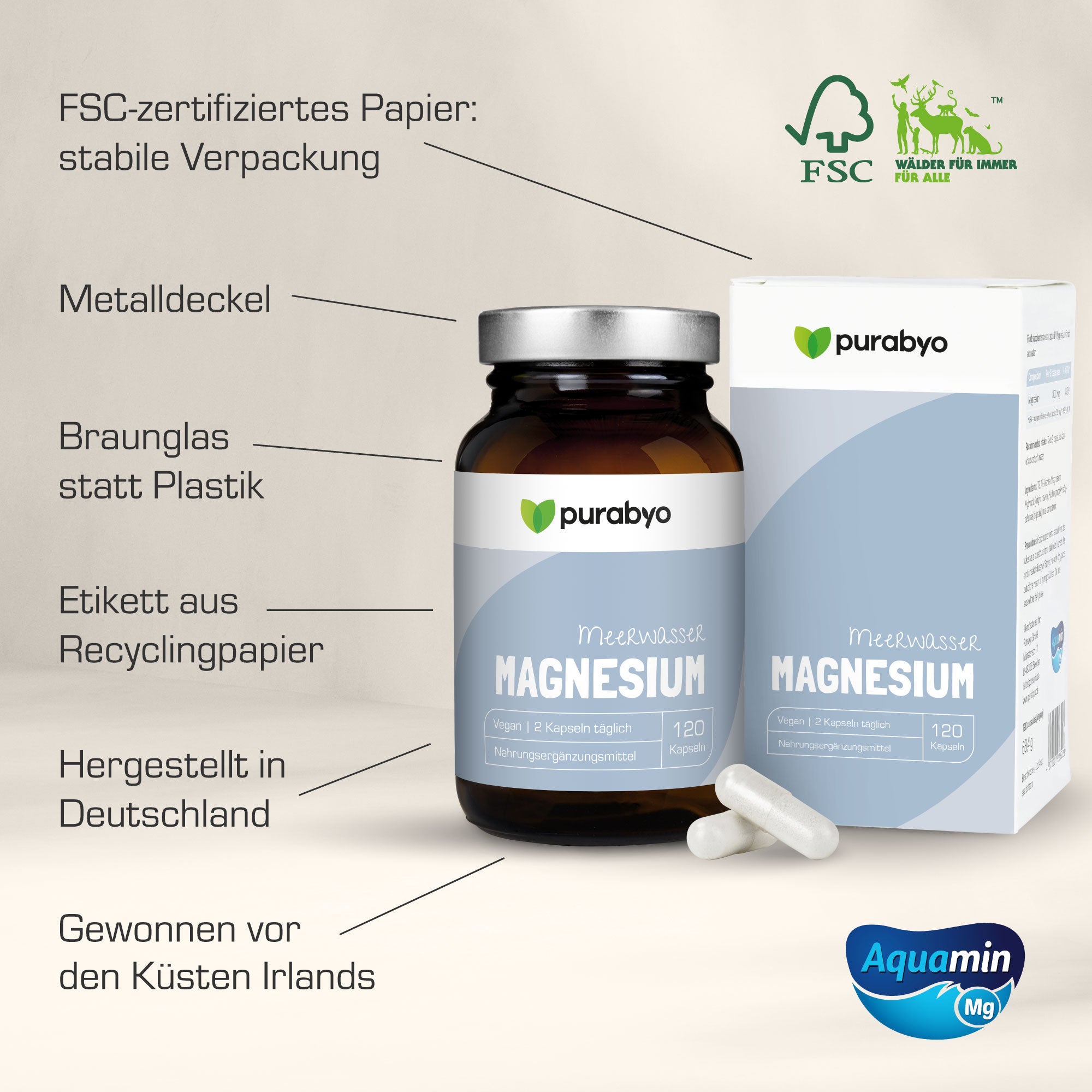 NATÜRLICHES MAGNESIUM Aquamin™