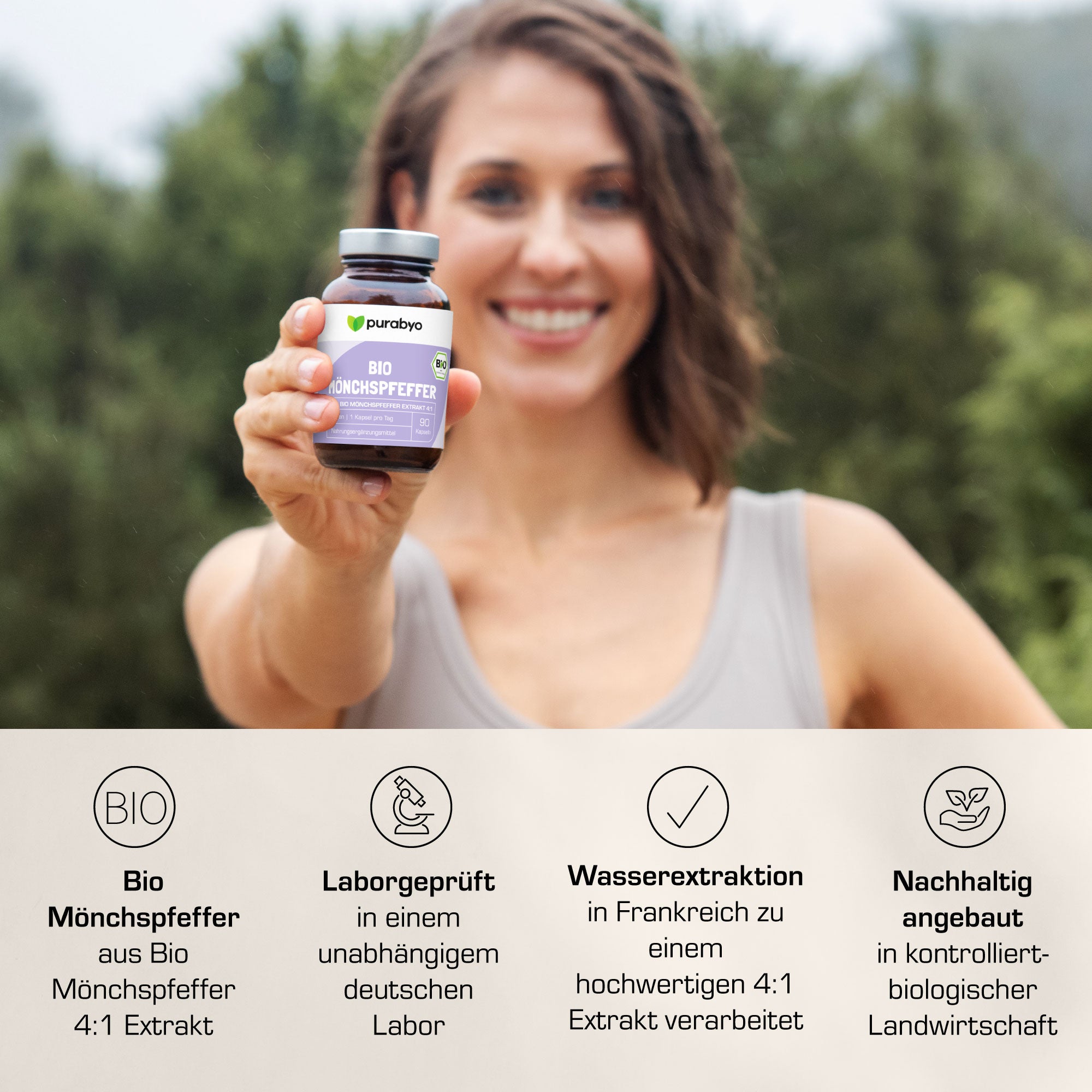 Bio Mönchspfeffer Kapseln