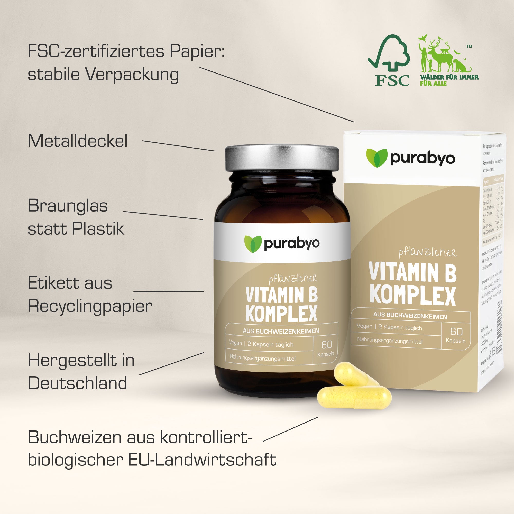 VITAMIN B KOMPLEX PFLANZLICH