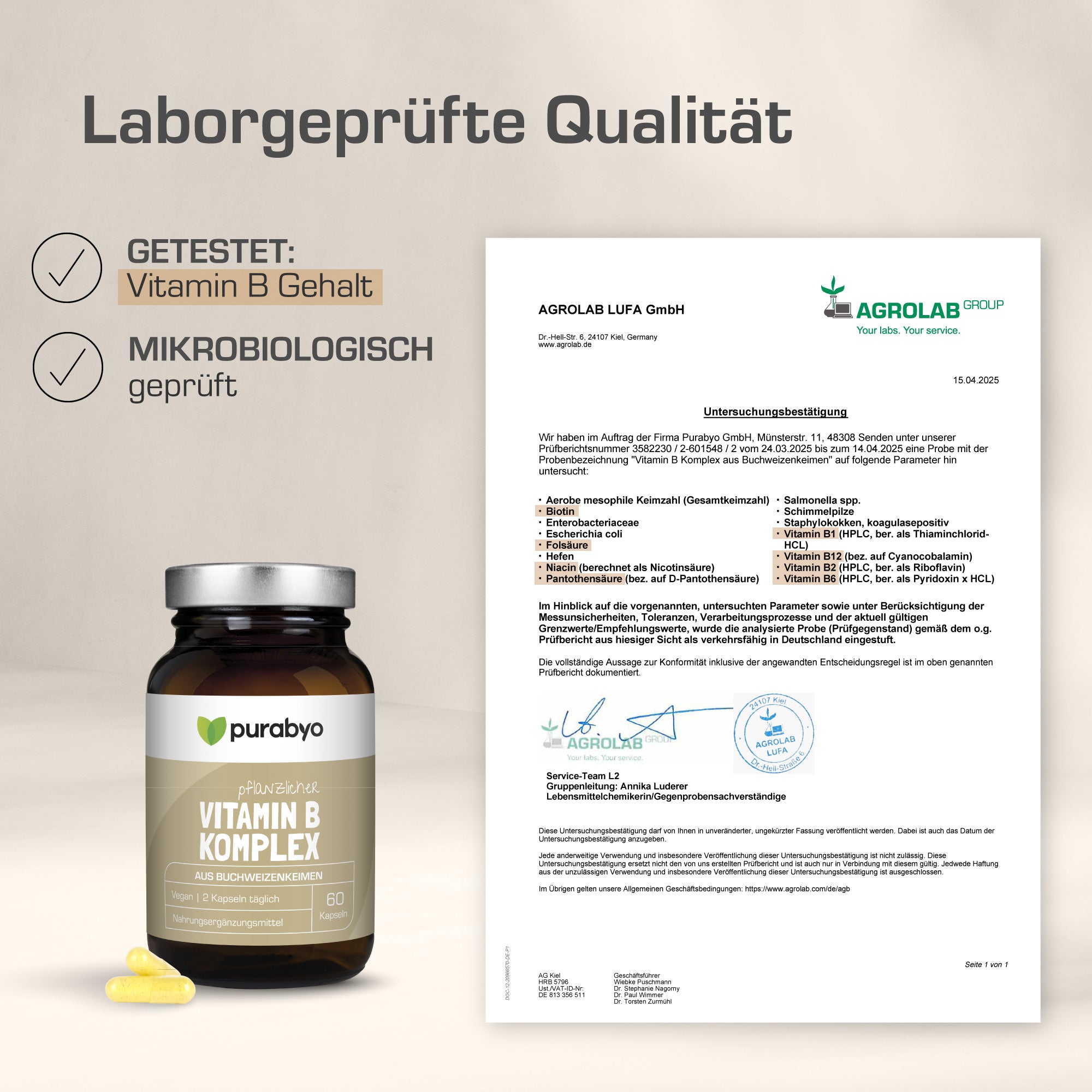 VITAMIN B KOMPLEX PFLANZLICH