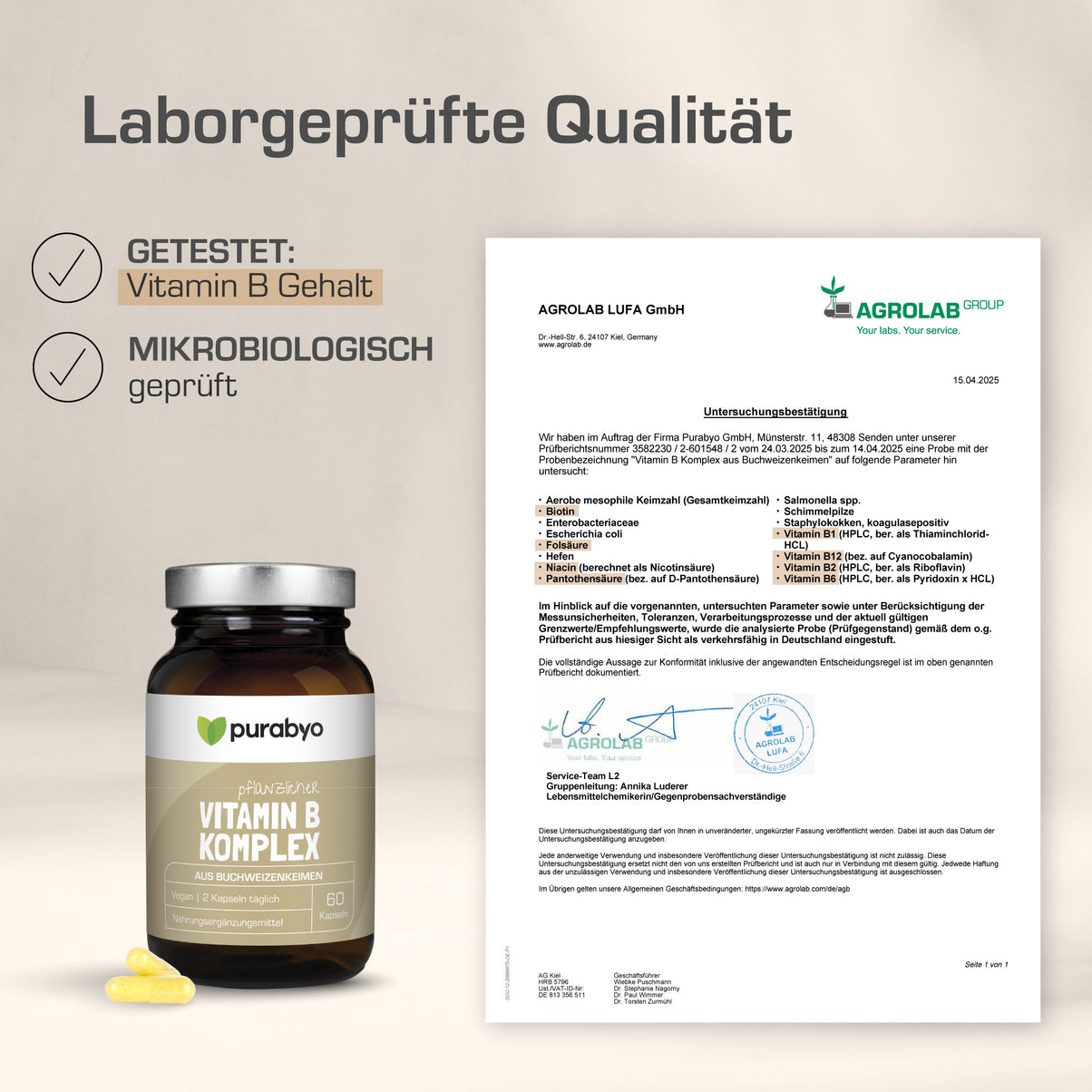 VITAMIN B KOMPLEX PFLANZLICH