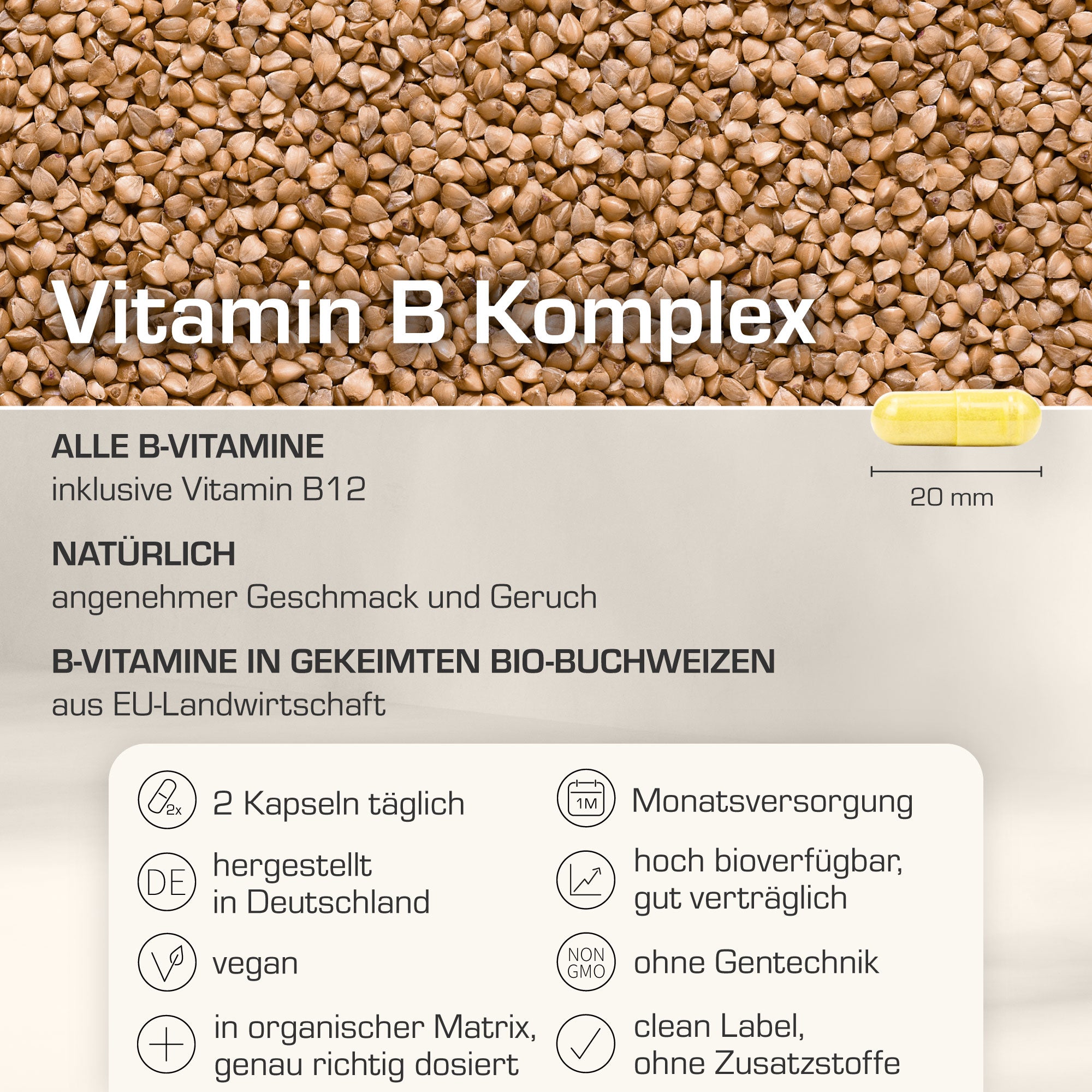VITAMIN B KOMPLEX PFLANZLICH
