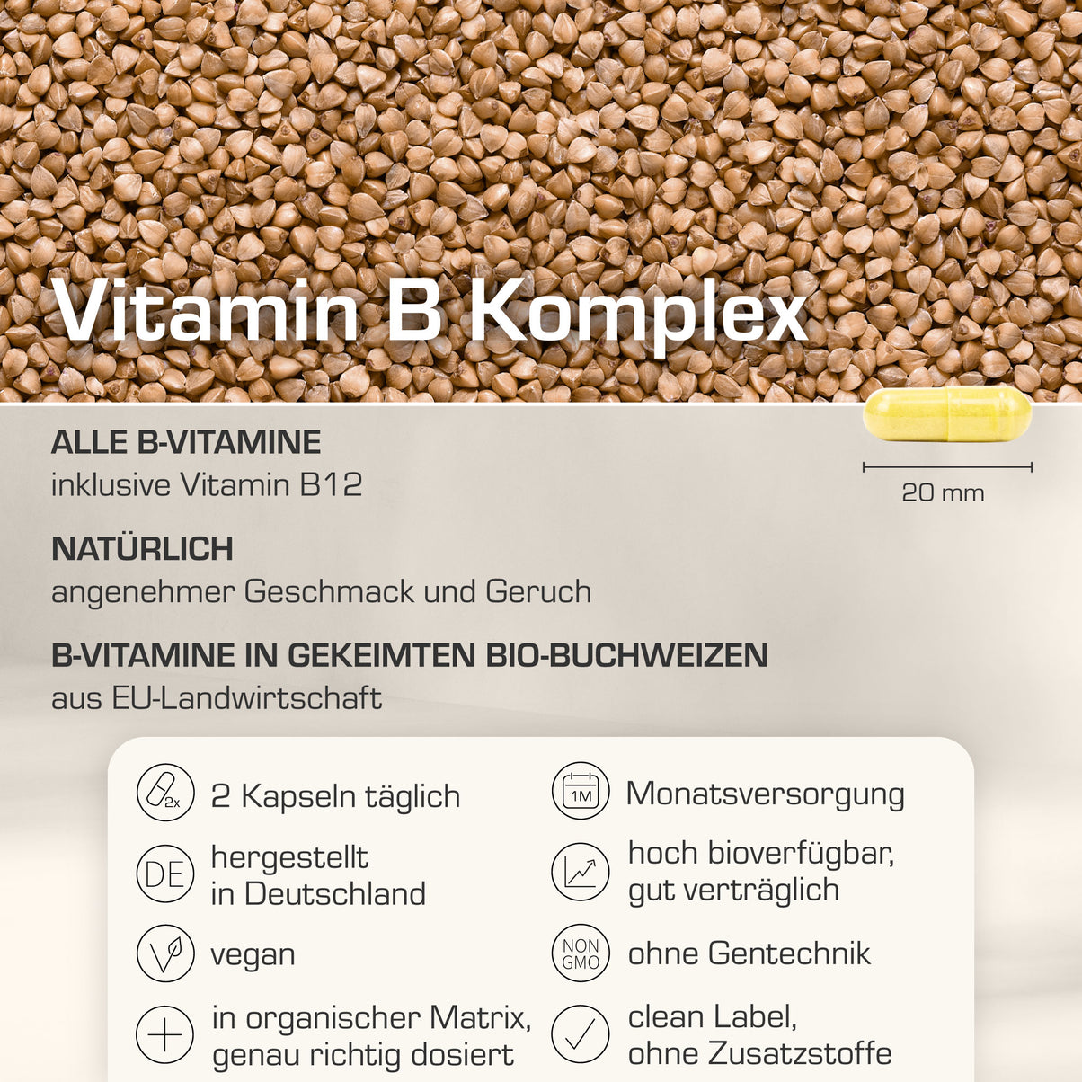 VITAMIN B KOMPLEX PFLANZLICH