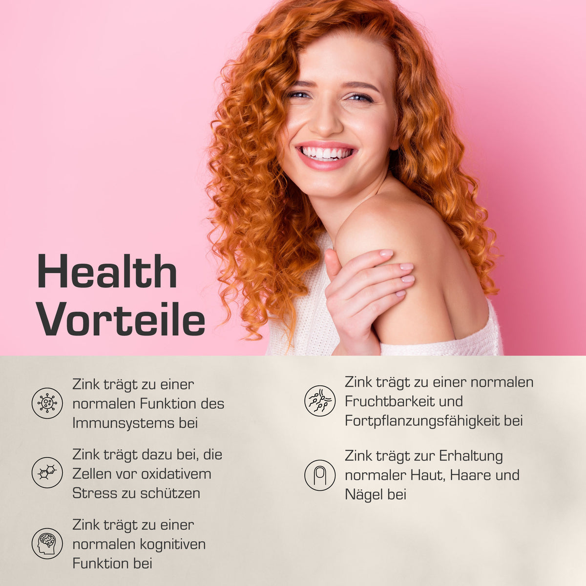 Pflanzliches Bio Zink