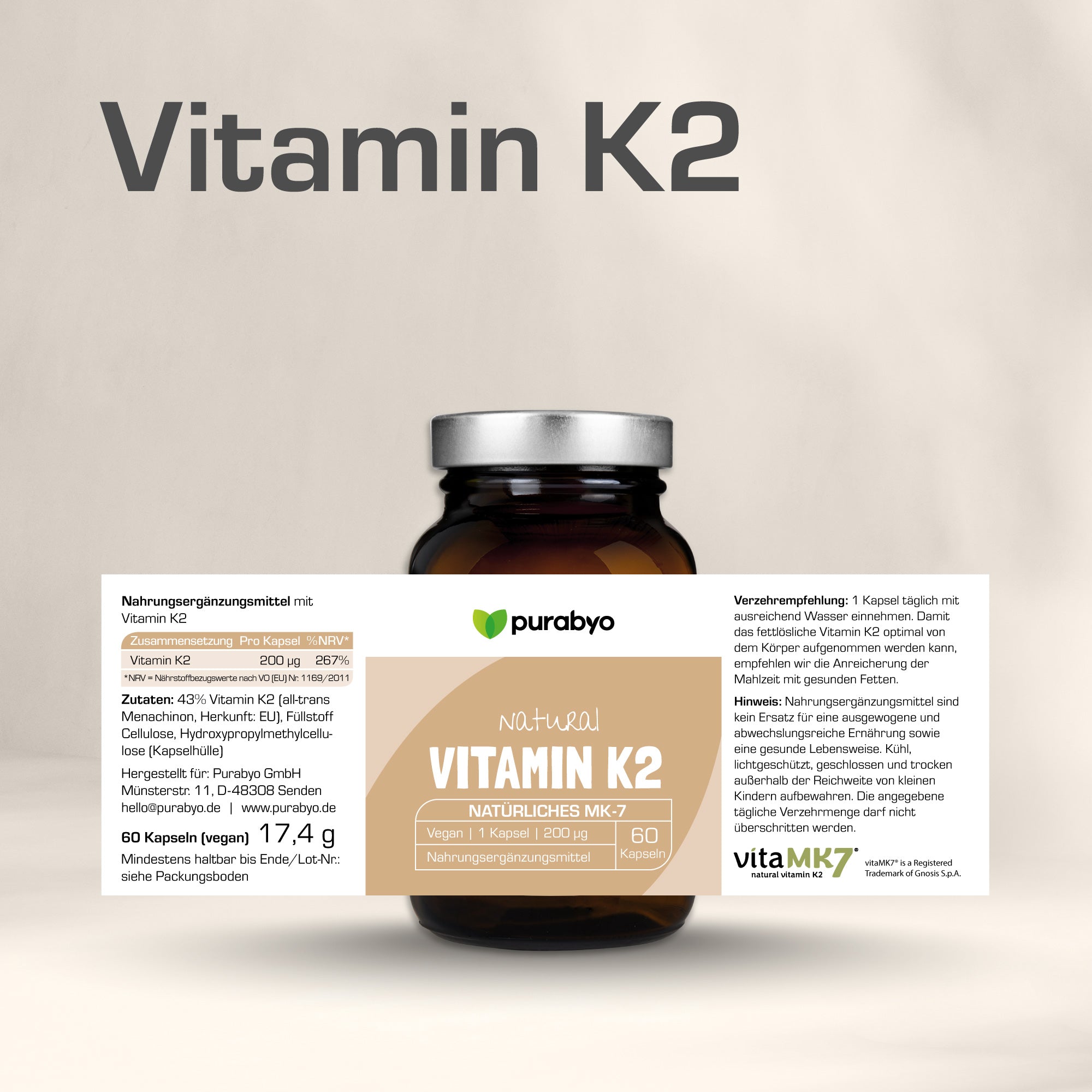 Vitamin K2 MK7