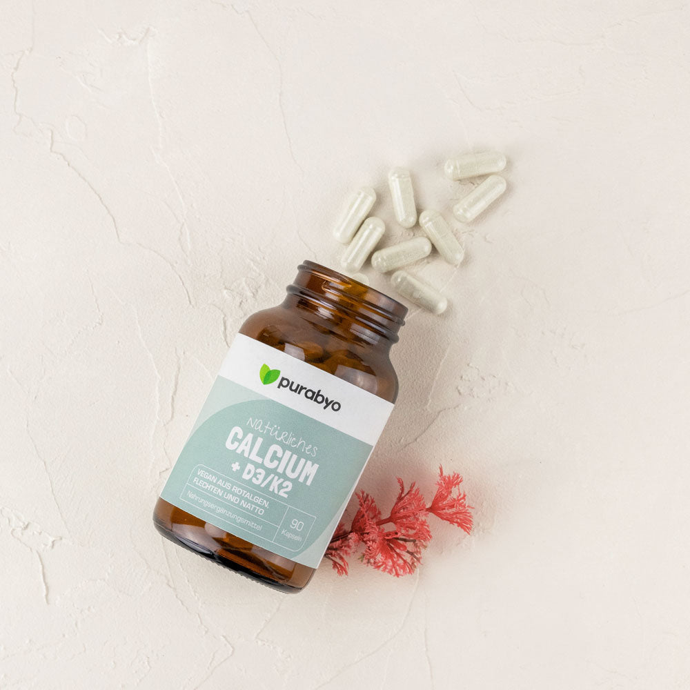 Natürliches Calcium + D3/K2