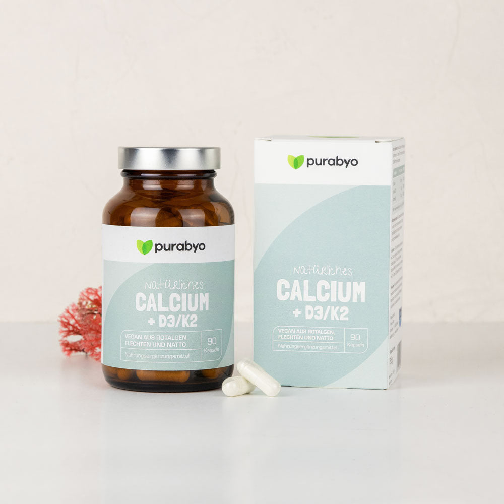 NATÜRLICHES CALCIUM + D3/K2