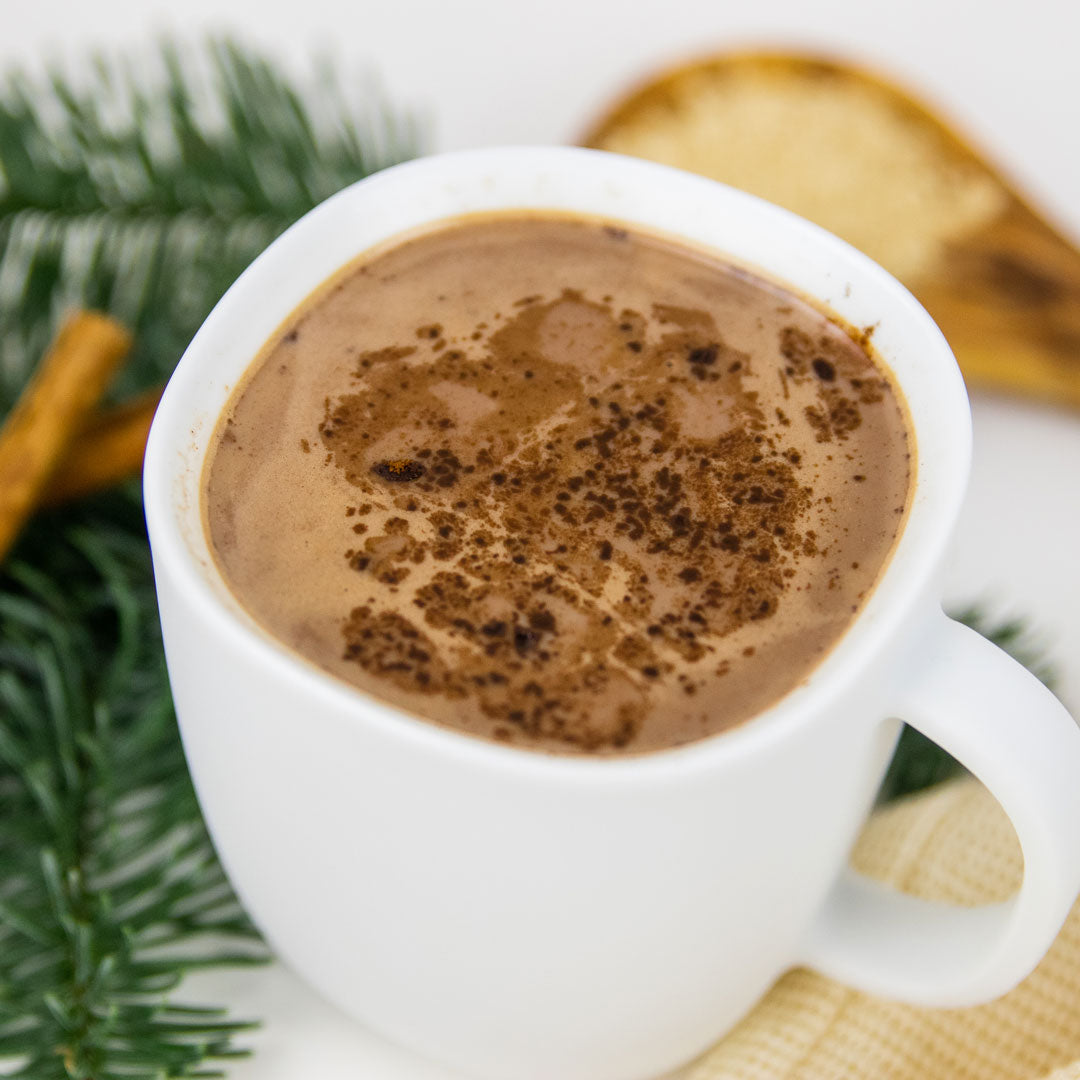 Warme Schokolade mit Maca