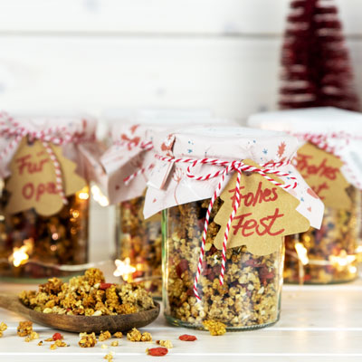 Weihnachts-Knuspermüsli