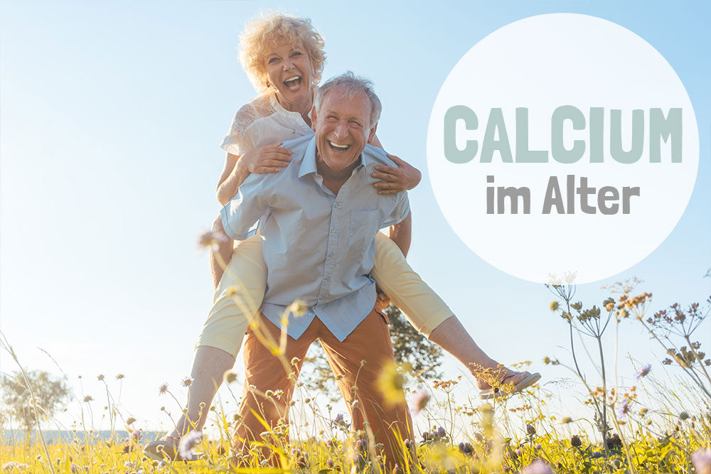 Calcium für die Knochen - Osteoporose im Alter vorbeugen