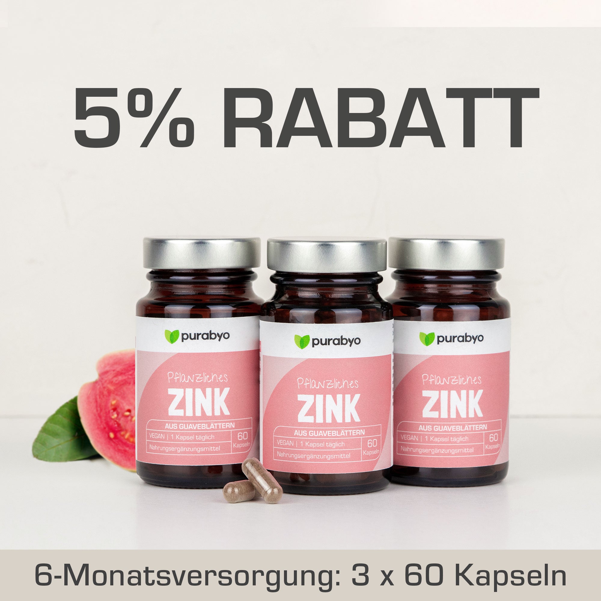 ZINK KAPSELN PFLANZLICH