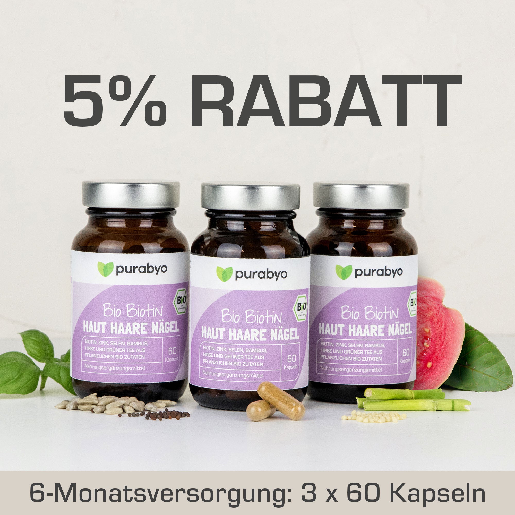 BIO BIOTIN Haut, Haare, Nägel