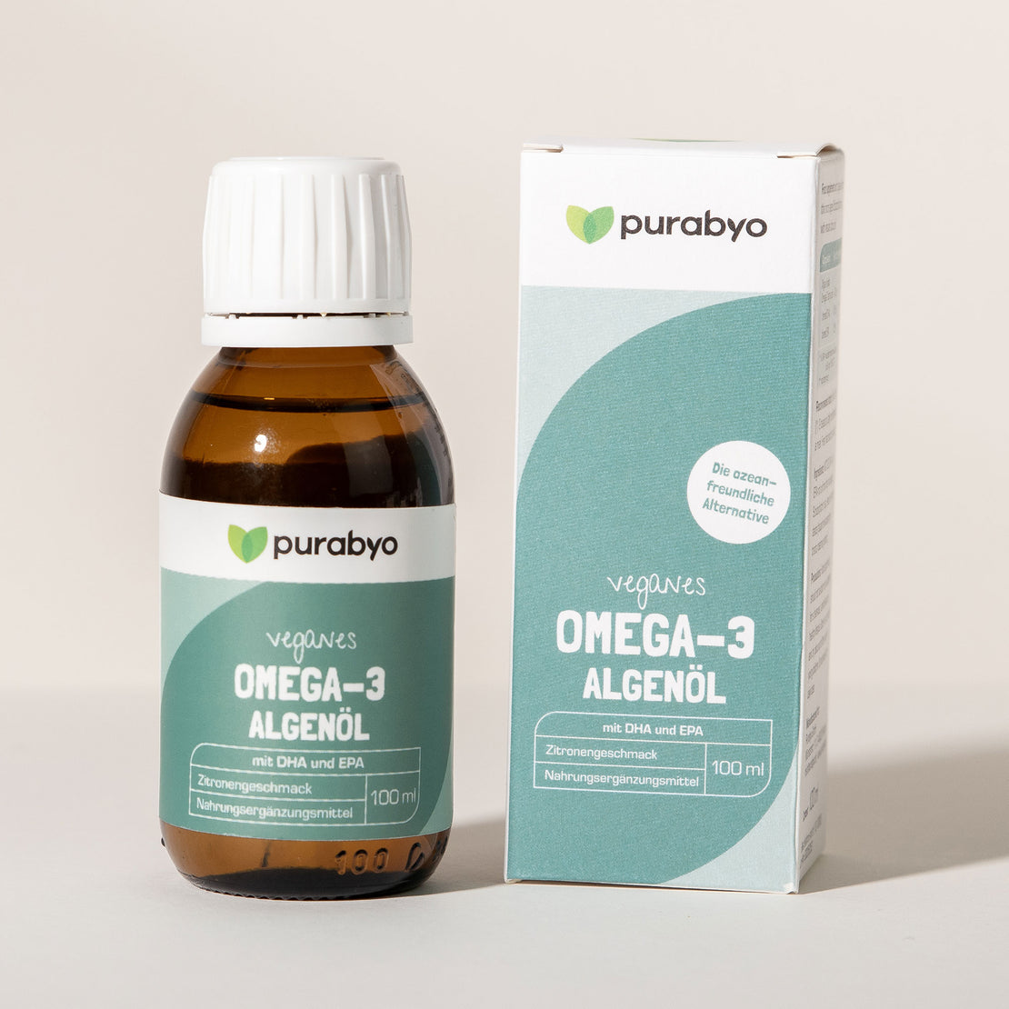 Veganes Omega-3 Algenöl