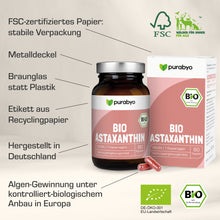 Lade das Bild in den Galerie-Viewer, BIO ASTAXANTHIN KAPSELN
