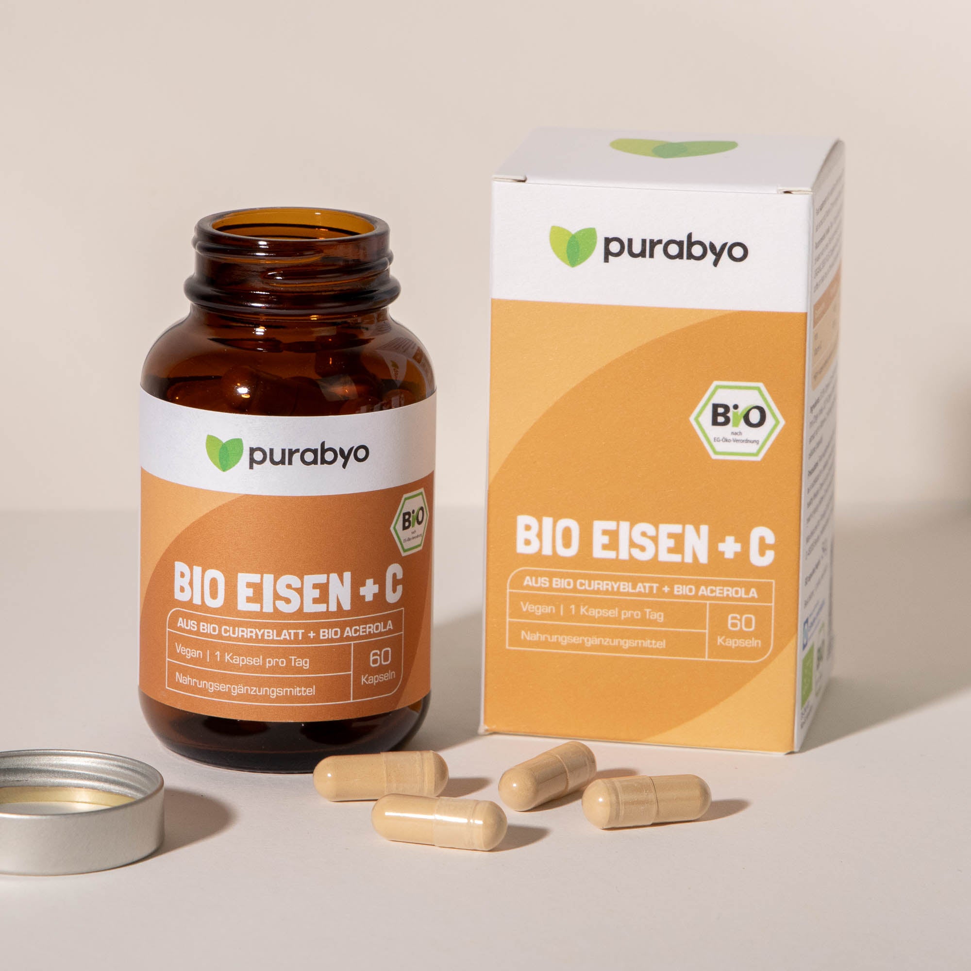 Bio Eisen aus Curryblatt