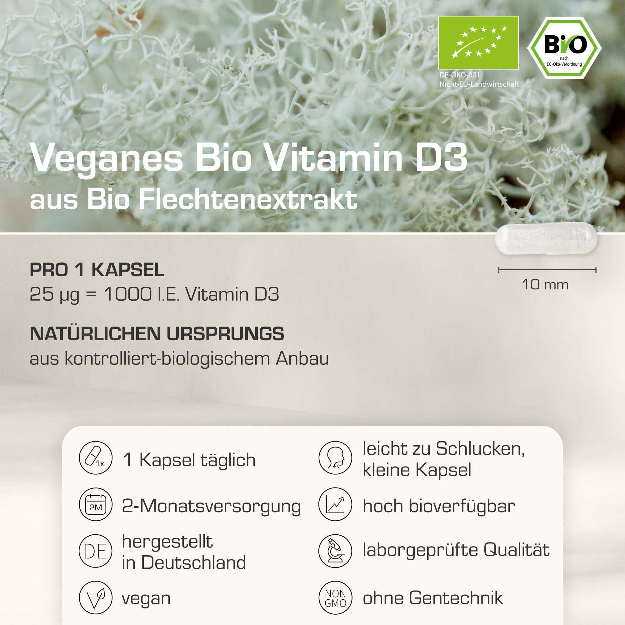BIO VITAMIN D3 KAPSELN