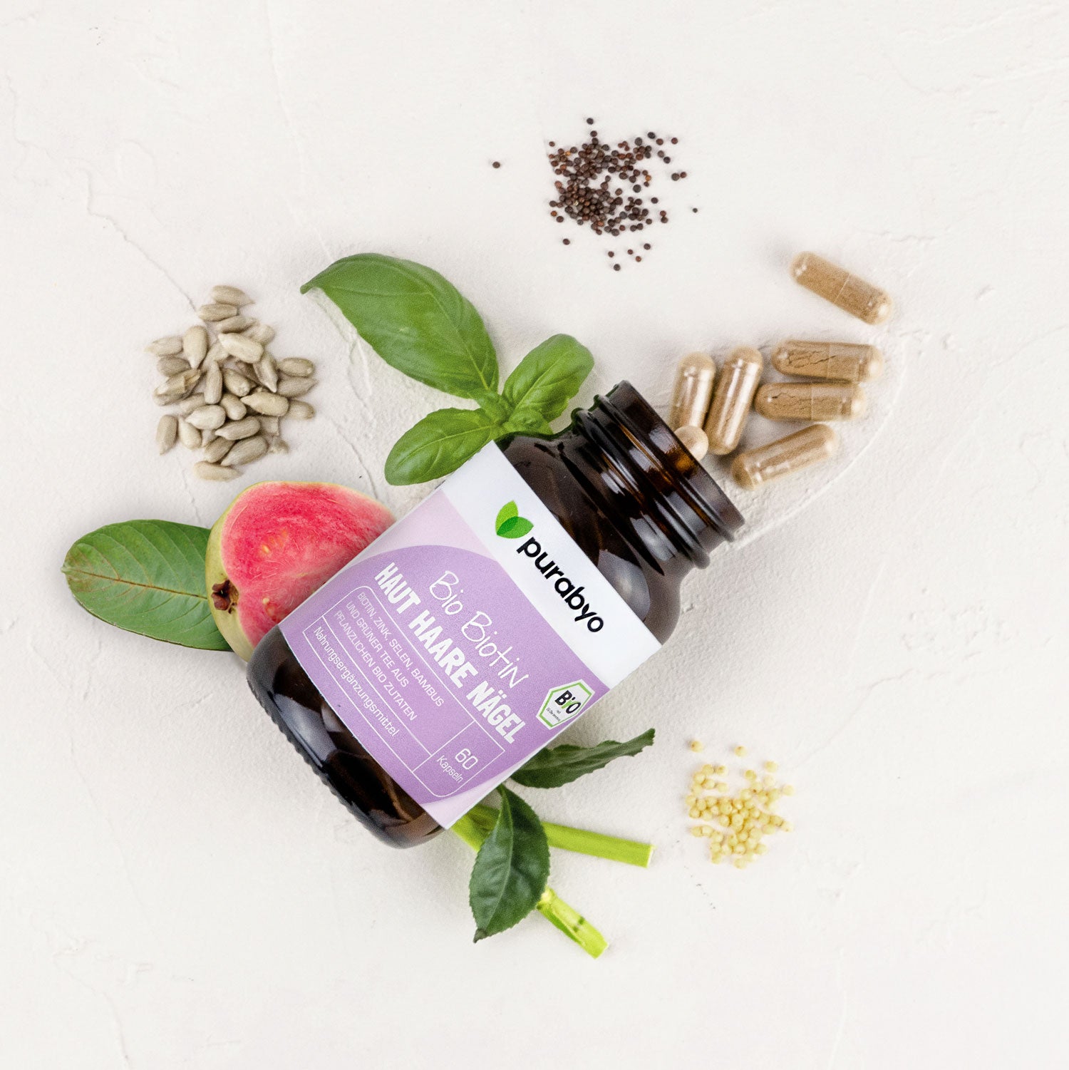 Bio Biotin - Haut, Haare, Nägel