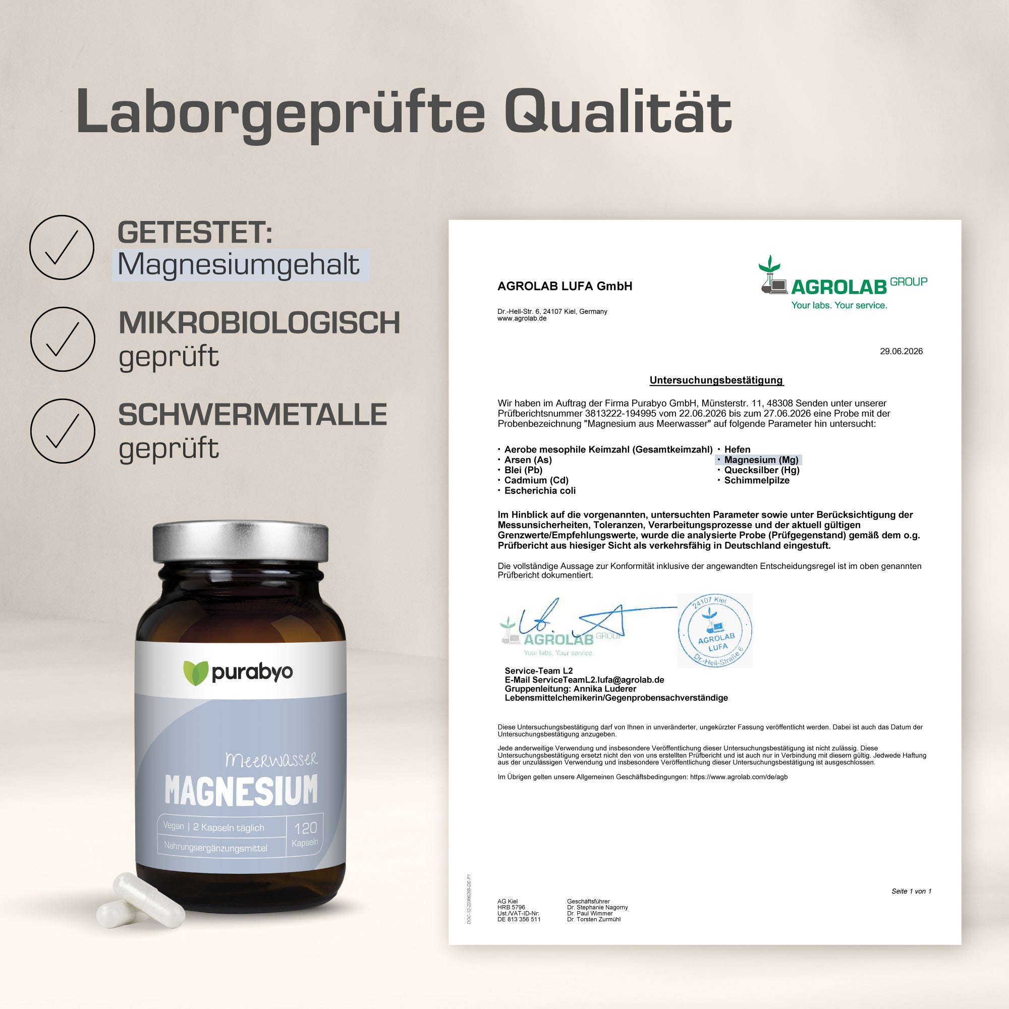 Natürliches Magnesium Aquamin™