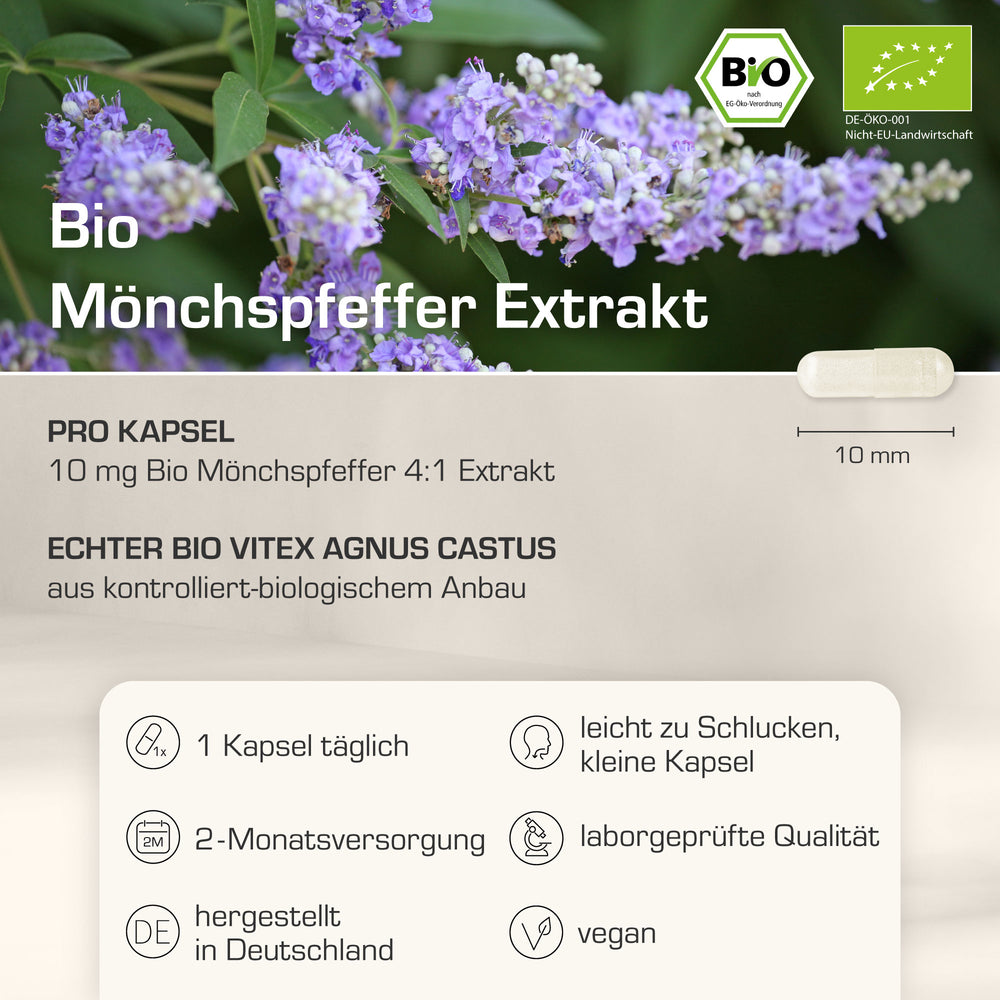 Bio Mönchspfeffer Kapseln