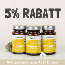 Lade das Bild in den Galerie-Viewer, BIO VITAMIN D3 KAPSELN
