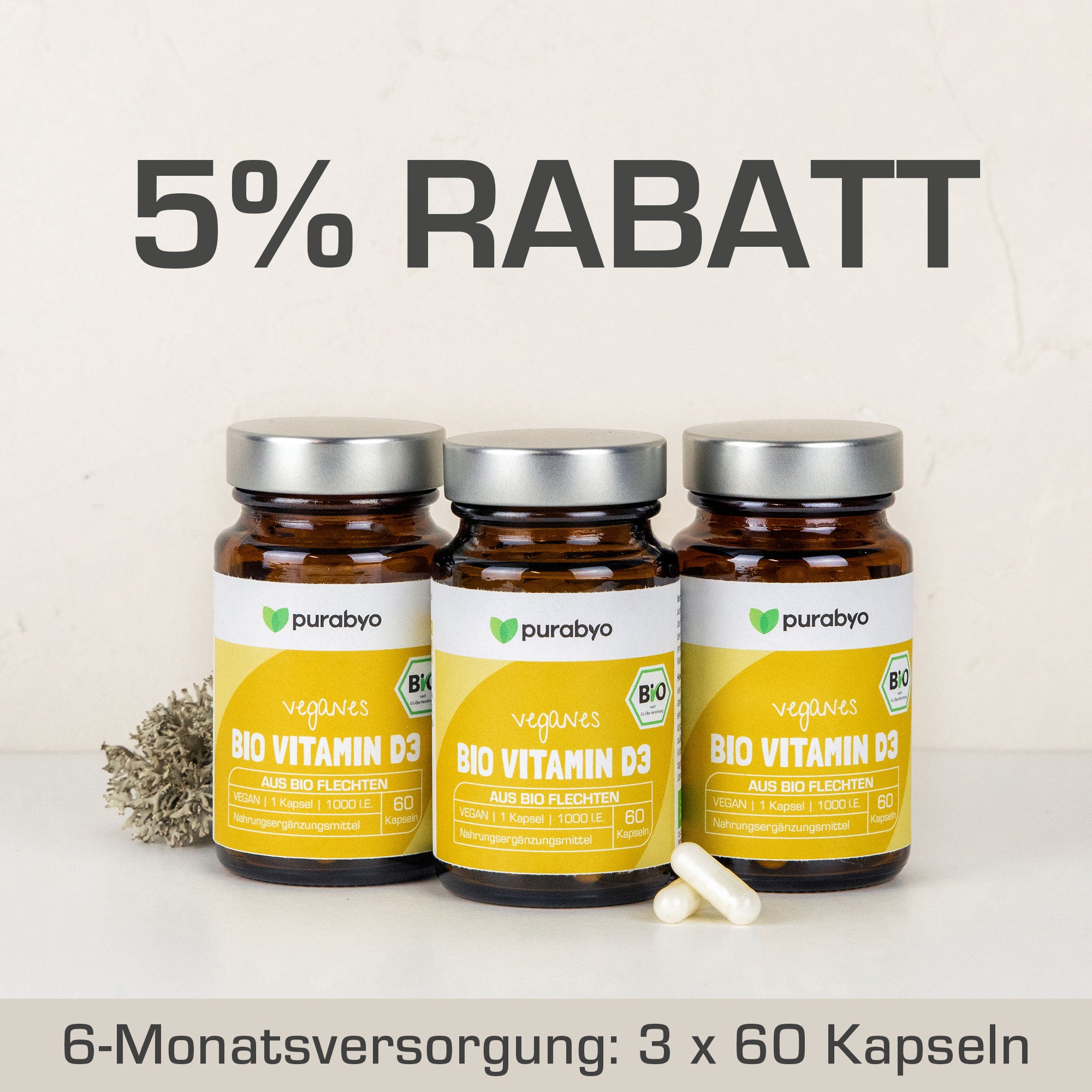 BIO VITAMIN D3 KAPSELN