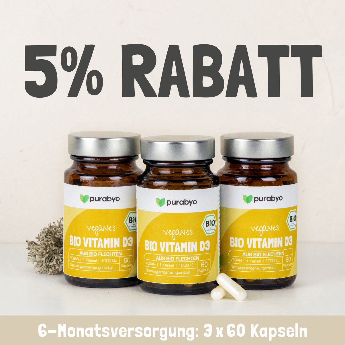 BIO VITAMIN D3 KAPSELN